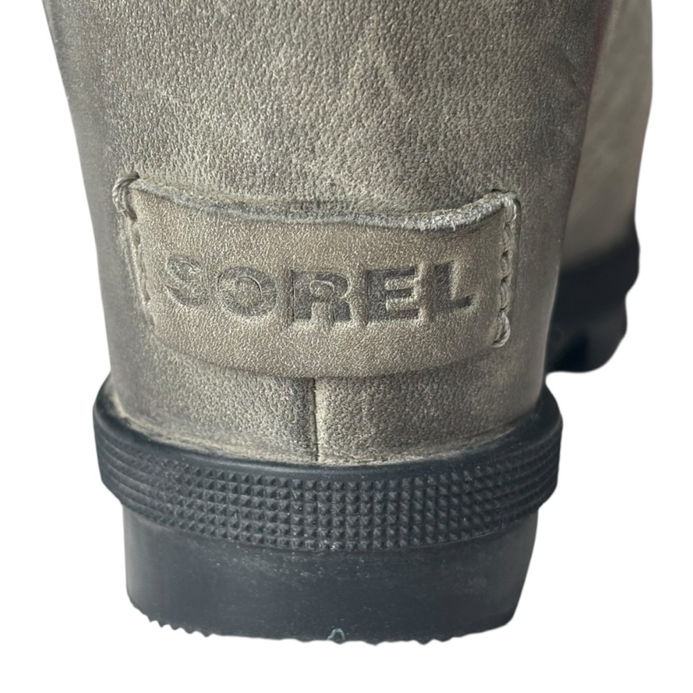 Sorel Lexie Wedge waterproof upper lace up in Quarry grey color | Size 7 - Picture 11 of 16